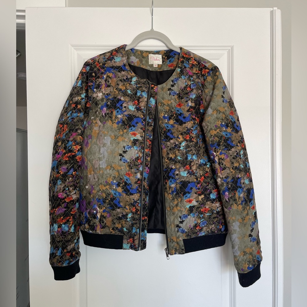 Parker Floral Bomber Jacket